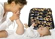 Georgia Tech Logo GA Tech Diaper Bag - Baby Bag for New Dad Father or Mom NEW Mother Baby Shower Gift Idea