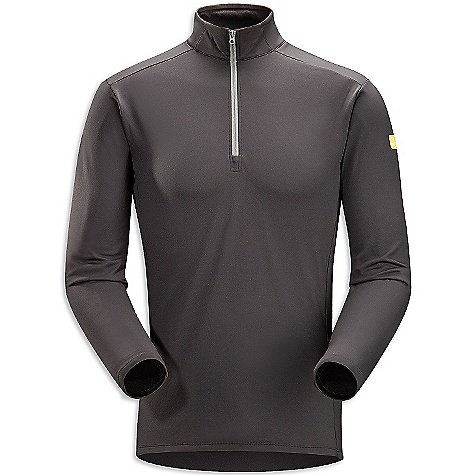 Arc'teryx Phase AR Zip Neck Base Layer Top - Men's Graphite Large