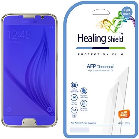 [Healingshield] Samsung Galaxy S6 Clear Type LCD Screen Protector [Front 2pcs + Back 1pc]