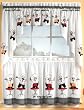 Cheers Chef - 36'' tier (pr) Kitchen Curtain