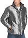 Marc New York Men's Iridescent Nylon Down Filled Quilted Jacket