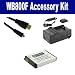 Samsung WB800F Digital Camera Accessory Kit includes: SDSLB10A Battery, SDM-1501 Charger, HDMI6FMC AV & HDMI Cable