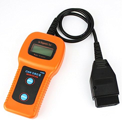 ZhenBaoTian U480 Obd2 Obdii Lcd Car Auto Truck Diagnostic Scanner Fault Code Reader Scan U480 1.5" Lcd Universal Can-Bus Obd2