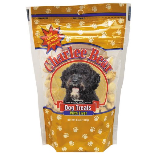 Charlee Bear Dog Treat, 6Ounce, Liver My Pet Supplies
