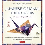 japanese origami for beginners kit 20 classic origami models origami kit with book dvd and 72 folding papers