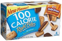 100 Calorie Right Bites Fudge Shoppe Fudge Grahams, 6-Count Pouches (Pack of 6)