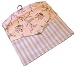 Wonderful French Shabby Chic 'Peg Bag' with Roses and Stripes Design.  Would make a lovely Gift!