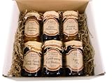 Gourmet Food : Boxed Gift Set 6 Confitures A l'Ancienne Andresy Jams, each 9 oz