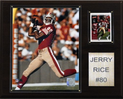 NFL Jerry Rice San Francisco 49ers Player Plaque