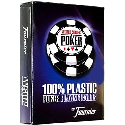 Fournier WSOP Poker Size Jumbo Index Playing Cards (Blue)