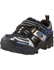 Skechers Toddler Deflecktord-Turbo S Sports Car Lighted Super Z Sneaker