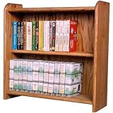 Solid oak DVD or VHS Cabinet (honey oak) (23.5