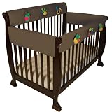 Leachco Easy Teether XL 4 Piece Set- Includes 2 Easy Teether XL and 2 Easy Teether Sides (Brown)