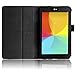 Infiland Folio PU Leather Case Smart Fit Cover For 7inch LG G PAD 7.0 V400 / LTE V410 / VK410 / UK410 Tablet Only (7inch LG G PAD 7.0 V400,Black)
