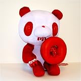 9 tall Gloomy bear plush doll with tire (red)