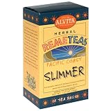 Alvita  Herbal Remeteas, Pacific Coast Slimmer, 18 tea bags (Pack of 5)