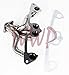 Performance Polished Stainless Steel Exhaust Headers Manifold System Kit 1991-2002 Jeep Wrangler TJ & YJ 2.5L 4-Cylinder