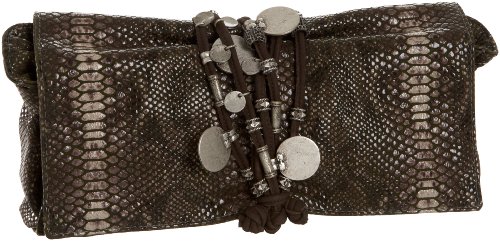 Tylie Malibu Gypsy Skinny Wrap Clutch,Hunter Boa,one size