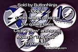 Set of 5 Tampa Bay Lightning Pins 1.25" Buttons NHL Hockey