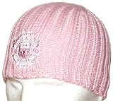 Manchester United Drop Needle Beanie Hat - Pink