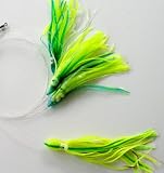 DAISY CHAIN BAIT RIG Lemon Lime Saltwater FIshing Lure for Tuna Marlin Sails