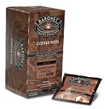 Baronet Coffee 50/50 Regular And Decaf 100% Colombian Coffee Pods, 18-Count Box (Pack of 3)