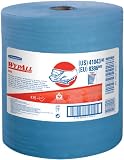 Wypall 41043 X80 Wipers on a Jumbo Roll,  12.5" Length x 13.4" Width, Blue (Roll of 475)