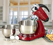 Sunbeam 2364 Heritage Series 350-Watt Stand Mixer, Red