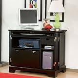 Bedford Ebony Computer Cart