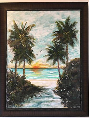 Sunset Painting - Acrylic on canvas