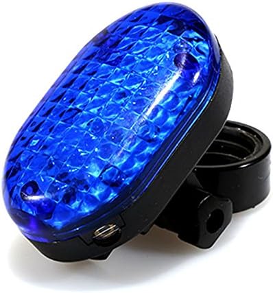 Mr Jacen projection laser taillights Mountain bike safety warning lights,Engineering plastics, 7 highlight LED,Blue