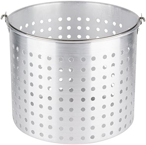 32 Qt. Aluminum Stock Pot Steamer Basket