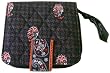 Vera Bradley Houndstooth Brown Mini Zip Wallet