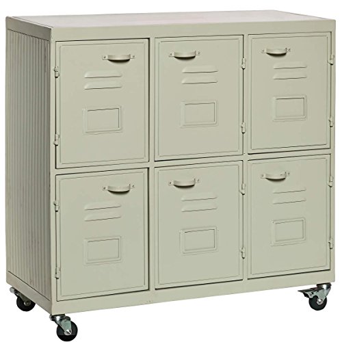 Metallschrank mit Rollen auf halbehalbe.de
