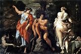 Acrylic Keyring Carracci Annibale The Choice of Heracles