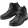 Icon Super Duty 4 Men's Leather On-Road Motorcycle Boots - Black
