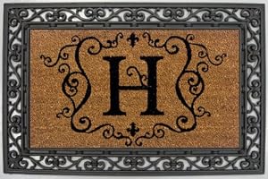 Monogram Coir Doormat - H
