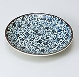 益子唐草　4.0皿　5個組 【美濃焼　和皿】 〔キャッシュバックキャンペーン対象商品〕