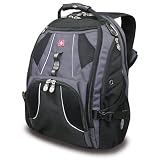 SwissGear Wired Laptop Backpack for 17-Inch Notebook (Black)