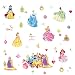 ROOMMATES RMK1844SCS Disney Princess Holiday Peel and Stick Wall Decals