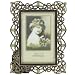 Treasure Box Bronze Art Nouveau Decorative 4 X 6 Inch Photo Frame