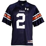 Under Armour Auburn Tigers #2 Replica Football Jersey- Navy Blue