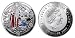 Niue 2009 $1 Father Frost Pad Printed 28.28gm Silver Proof Coin