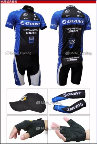 [11] Value Giant family of four short suit + hat + sleeve + cycling gloves