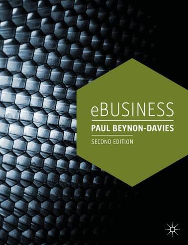 eBusiness, by Paul Beynon-Davies