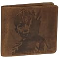 Mustard Kes Bi-Fold Leahter Wallet