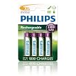 Philips Multi Life NiMH Pile AA Micro 2300 mAh, confezione da 4