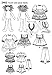 Simplicity Faith Van Zanten Pattern 2462 Doll and Doll Outfits for 21