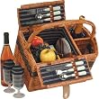 Largo Two Person Picnic Basket (Natural)