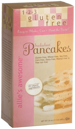 123 Gluten Free Pancake Buckwheat Mix Wheat And Gluten Free, 24-Ounce Units (Pack of 3)